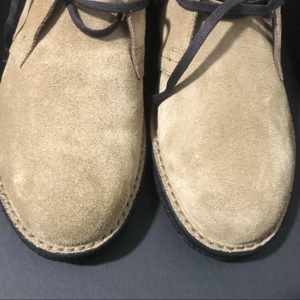 Saint Laurent Oran Chukka in Tan Suede Boots - Picture 7 of 14